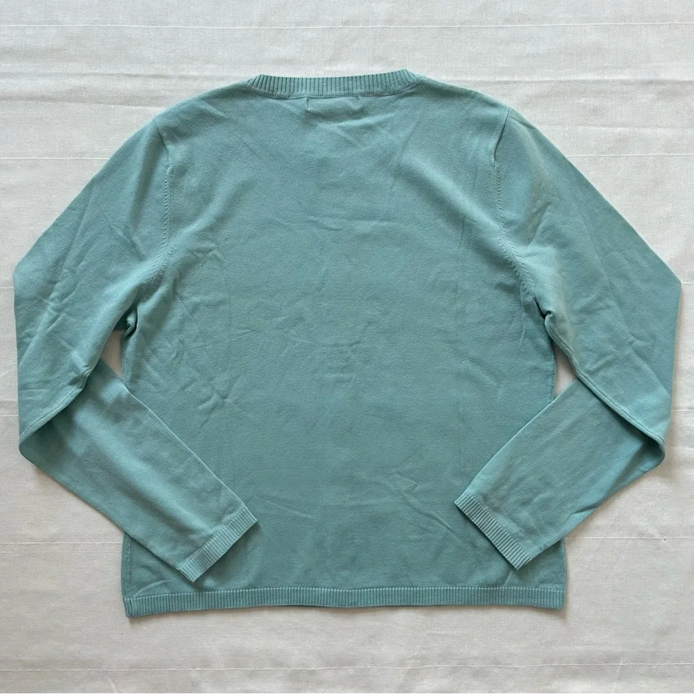 August Silk Light Blue Cardigan - Picture 5 of 5